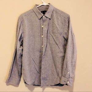 Gap OCBD collared button down casual cotton shirt